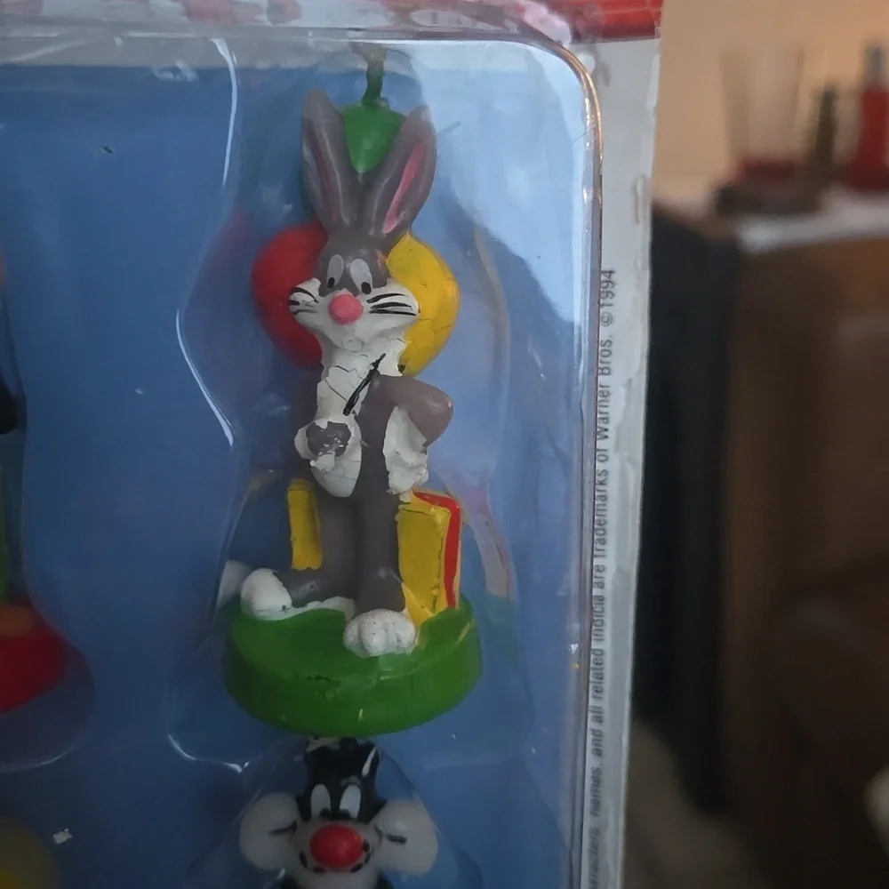 Rare Vintage Wilton Looney Tunes Cake Topper Set – New in Package!
